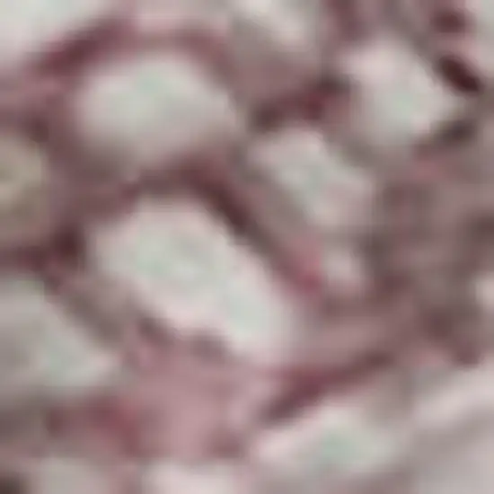 Blush Blue And Ivory Abstract Washable Area Rug With UV Protection Photo 2