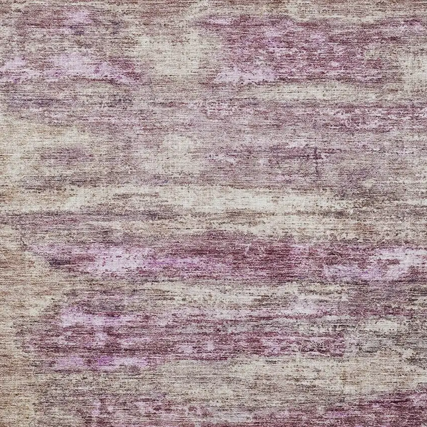 Blush Brown And Beige Abstract Washable Indoor Outdoor Area Rug Photo 6