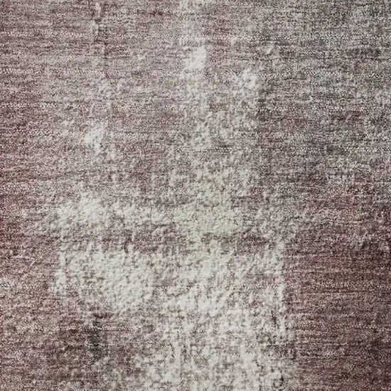 Blush Charcoal And Ivory Abstract Washable Area Rug With UV Protection Photo 3