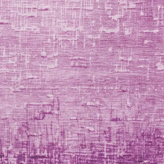 Blush Eggplant And Charcoal Ombre Washable Area Rug With UV Protection Photo 2