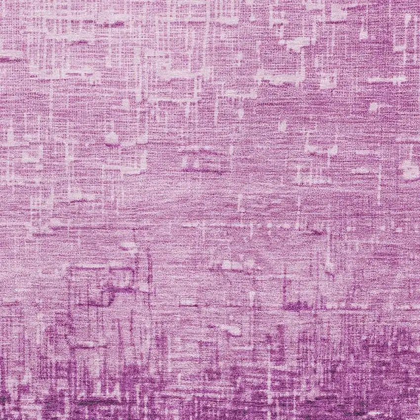 Blush Eggplant And Charcoal Ombre Washable Area Rug With UV Protection Photo 2