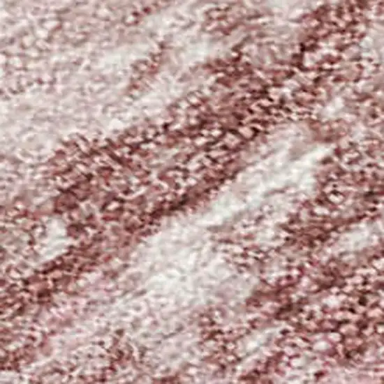 Blush Gold And Ivory Abstract Washable Indoor Outdoor Area Rug Photo 3