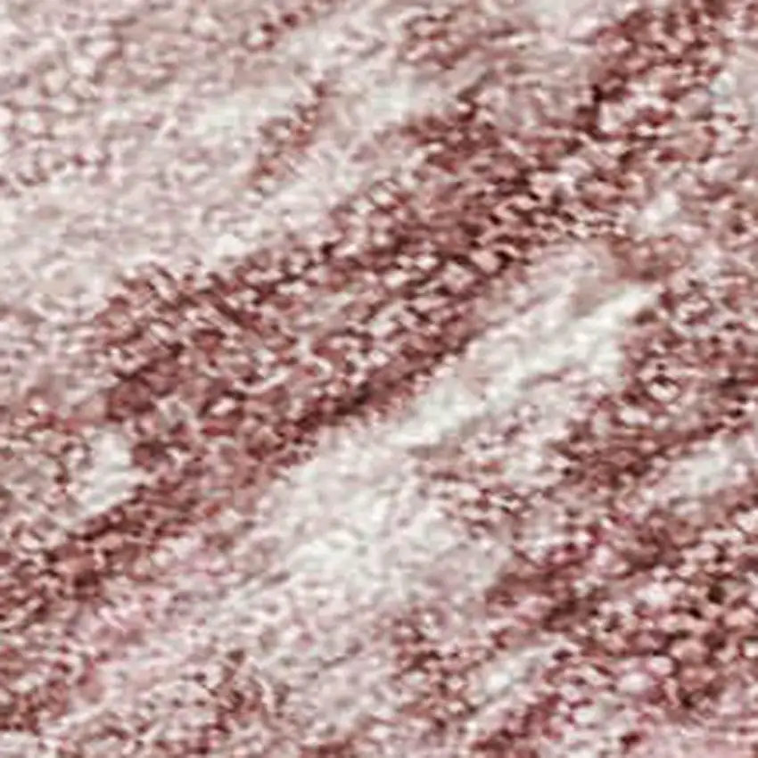 Blush Gold And Ivory Abstract Washable Indoor Outdoor Area Rug Photo 3