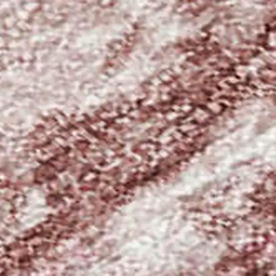 Blush Gold And Ivory Abstract Washable Indoor Outdoor Area Rug Photo 2