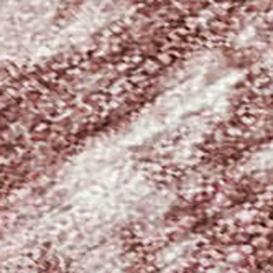 Blush Gold And Ivory Abstract Washable Indoor Outdoor Area Rug Photo 2