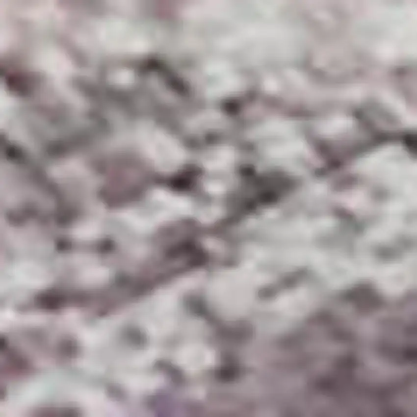 Blush Gray And Ivory Floral Washable Area Rug With UV Protection Photo 2