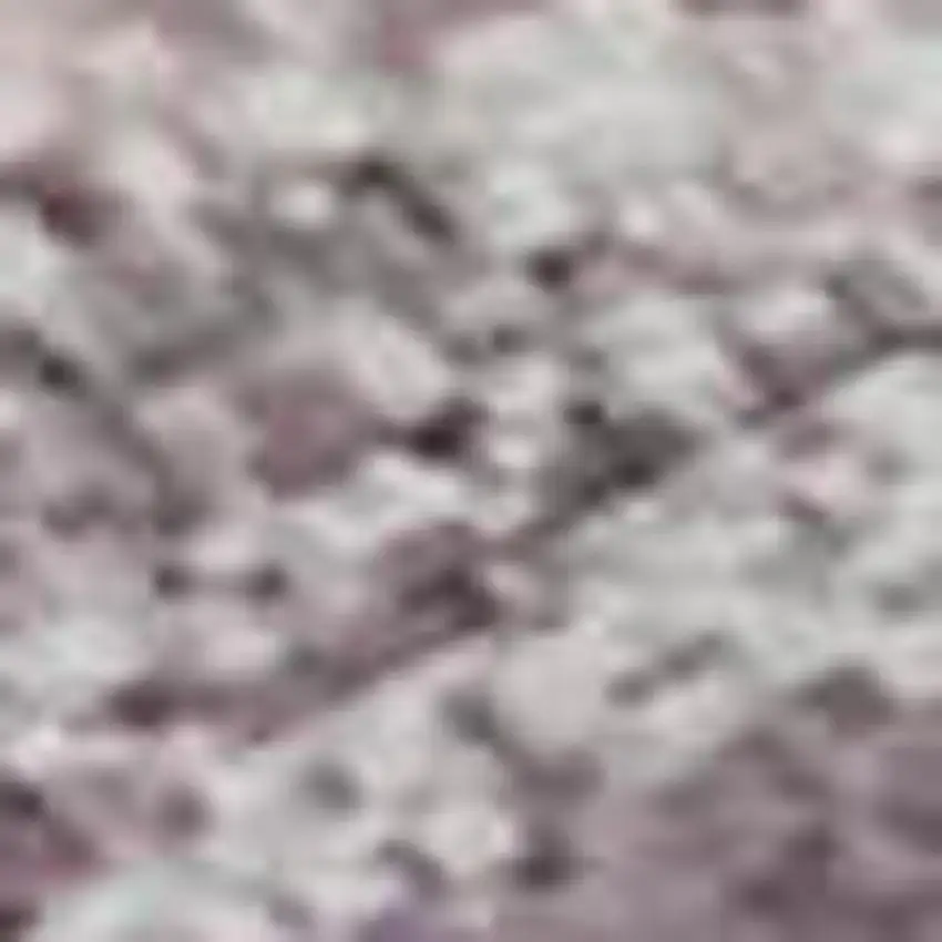 Blush Gray And Ivory Floral Washable Area Rug With UV Protection Photo 2