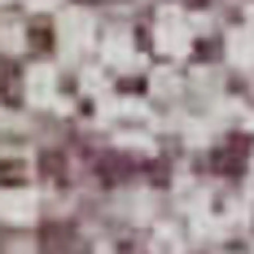 Blush Green And Gray Abstract Washable Area Rug With UV Protection Photo 1