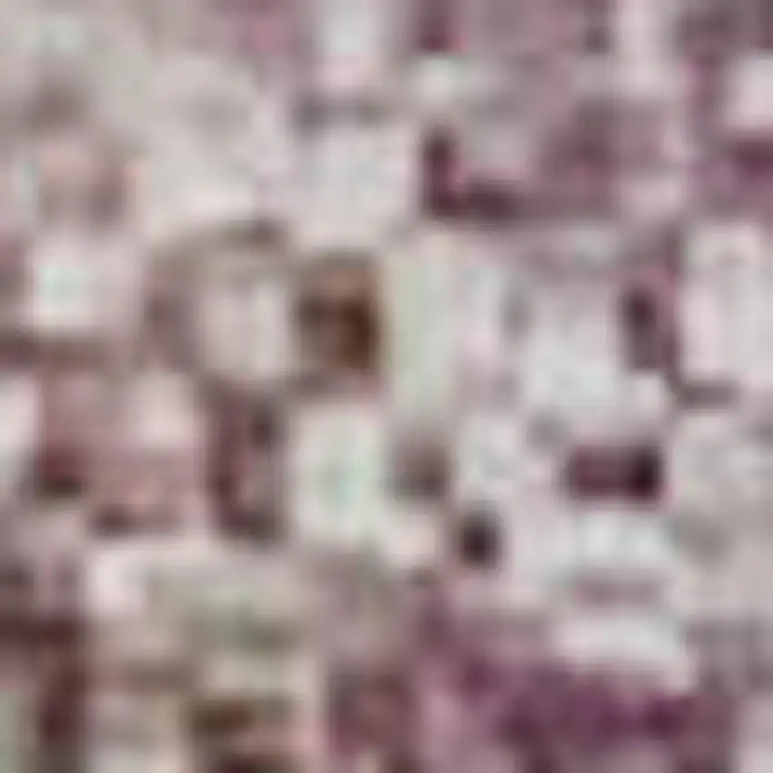 Blush Green And Gray Abstract Washable Area Rug With UV Protection Photo 1