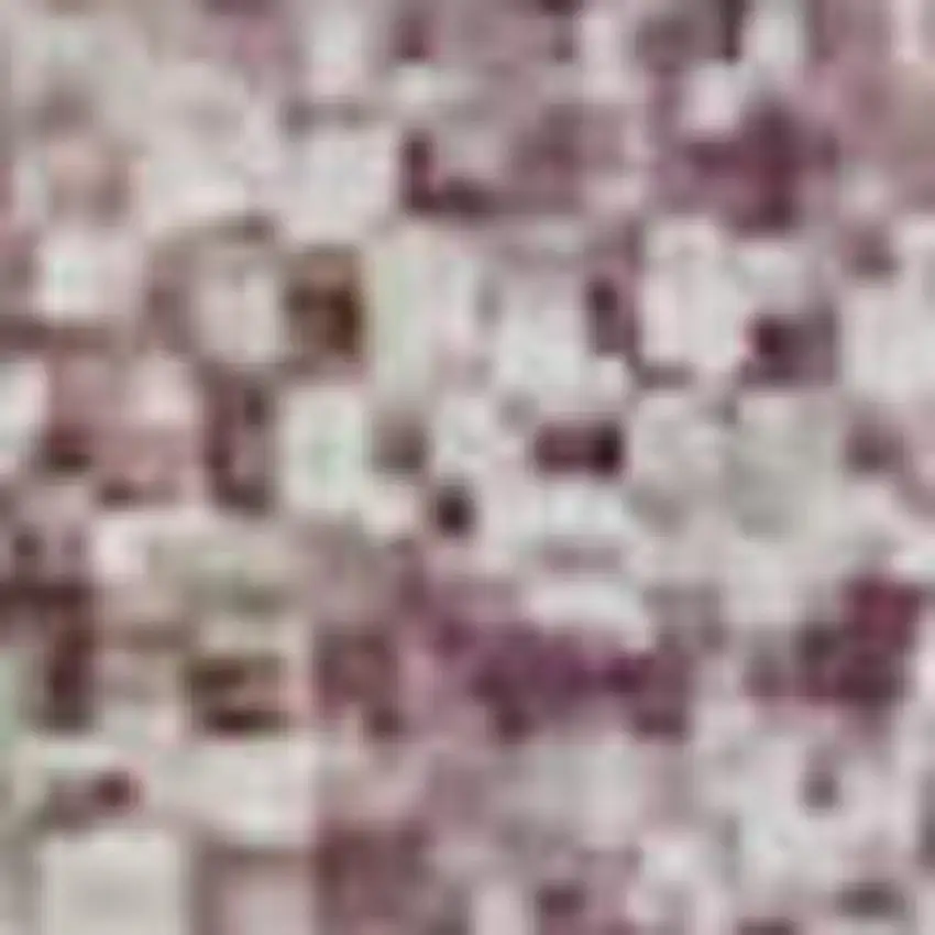 Blush Green And Gray Abstract Washable Area Rug With UV Protection Photo 3