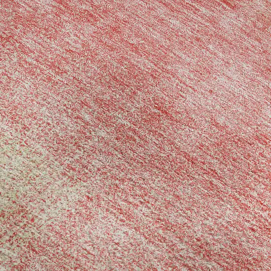 Blush Ivory And Copper Abstract Washable Area Rug With UV Protection Photo 3