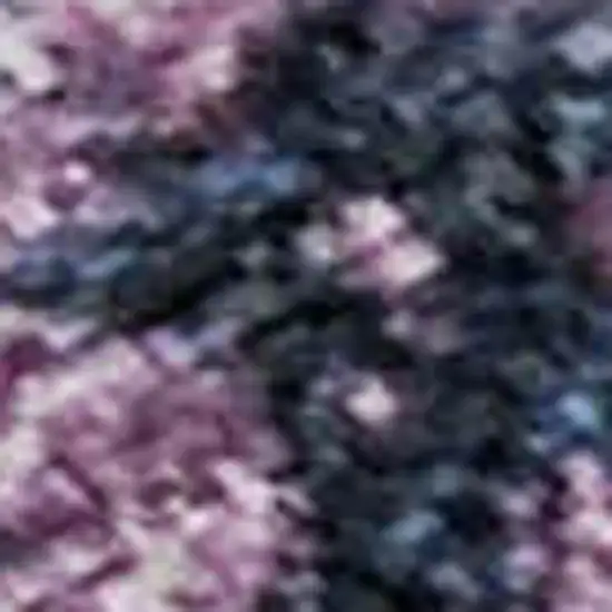 Blush Mint Green And Charcoal Abstract Washable Area Rug With UV Protection Photo 3