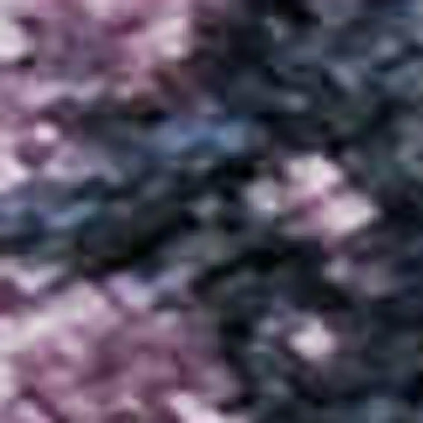 Blush Mint Green And Charcoal Abstract Washable Area Rug With UV Protection Photo 2