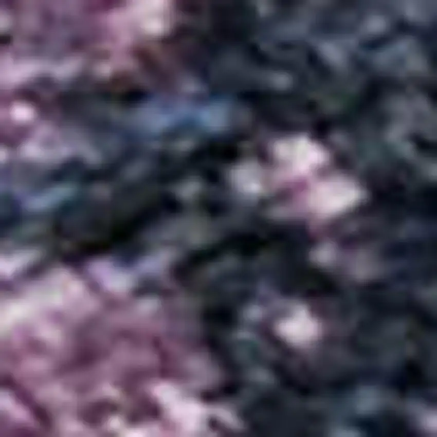 Blush Mint Green And Charcoal Abstract Washable Area Rug With UV Protection Photo 2