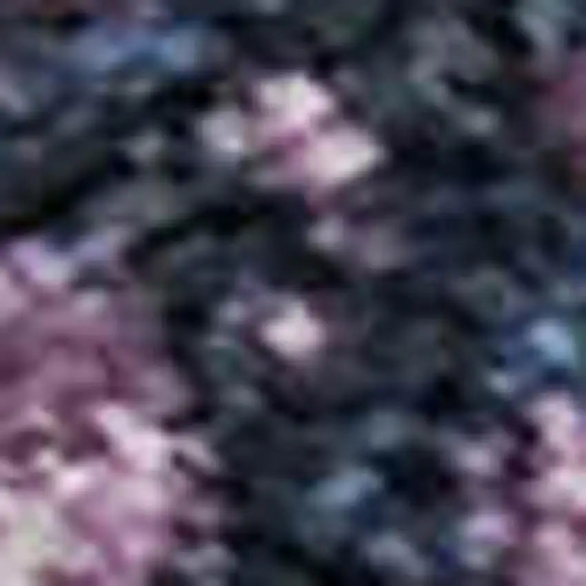 Blush Mint Green And Charcoal Abstract Washable Area Rug With UV Protection Photo 2