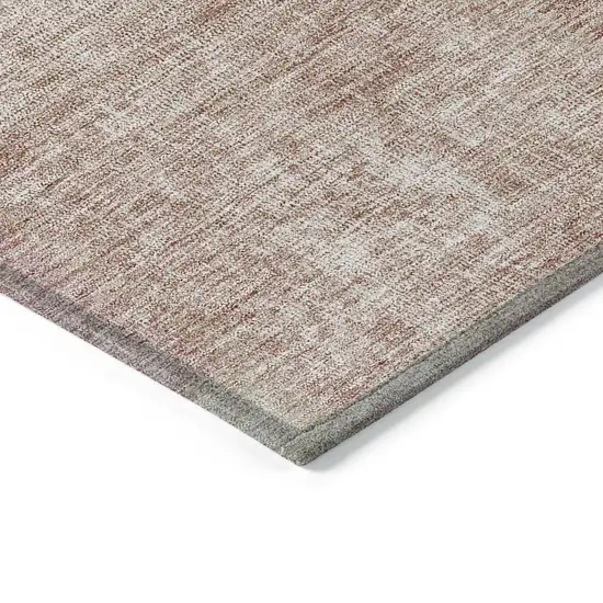 Blush Pink And Mauve Patchwork Washable Indoor Outdoor Area Rug Photo 5