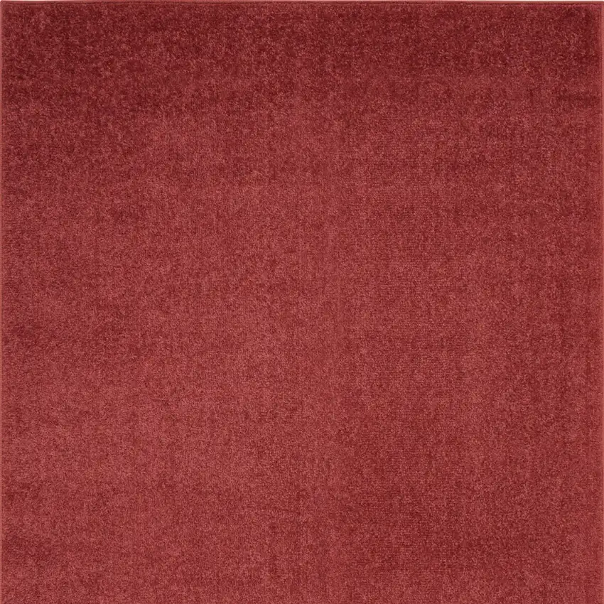 Brick Red Non Skid Indoor Outdoor Area Rug Photo 4