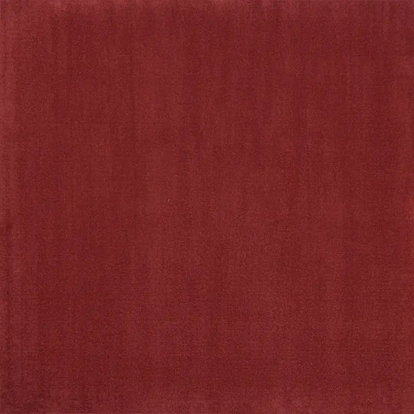 Brick Red Square Non Skid Indoor Outdoor Area Rug Photo 4