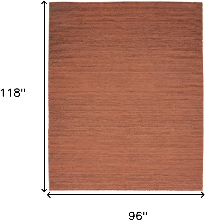 Brick Red Washable Area Rug Photo 3