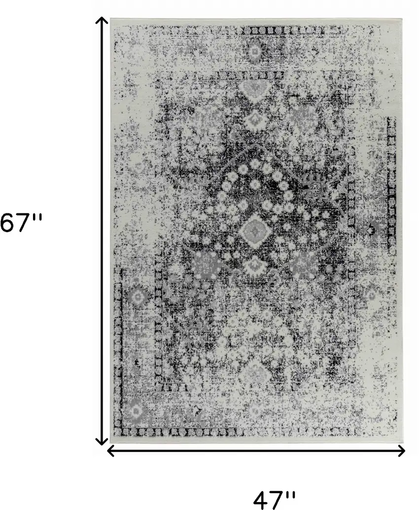 Brown Abstract Area Rug Photo 5