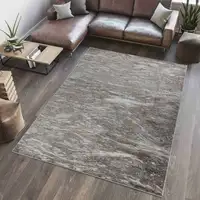 Photo of Brown Abstract Area Rug
