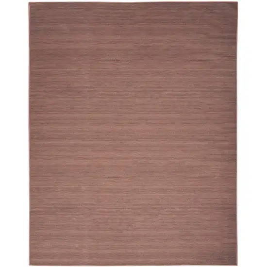 Brown Abstract Washable Area Rug Photo 1