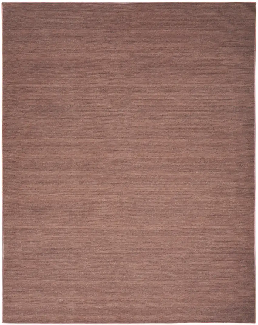 Brown Abstract Washable Area Rug Photo 2
