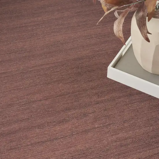 Brown Abstract Washable Area Rug Photo 8