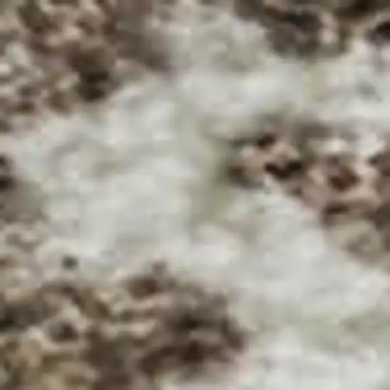 Brown And Beige Abstract Washable Area Rug With UV Protection Photo 2