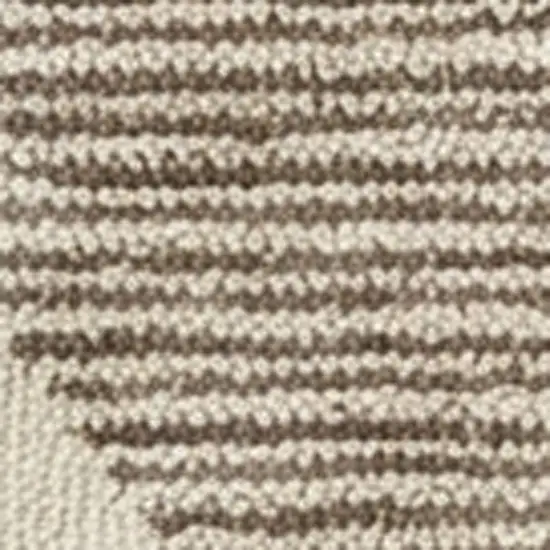 Brown And Beige Geometric Area Rug Photo 3
