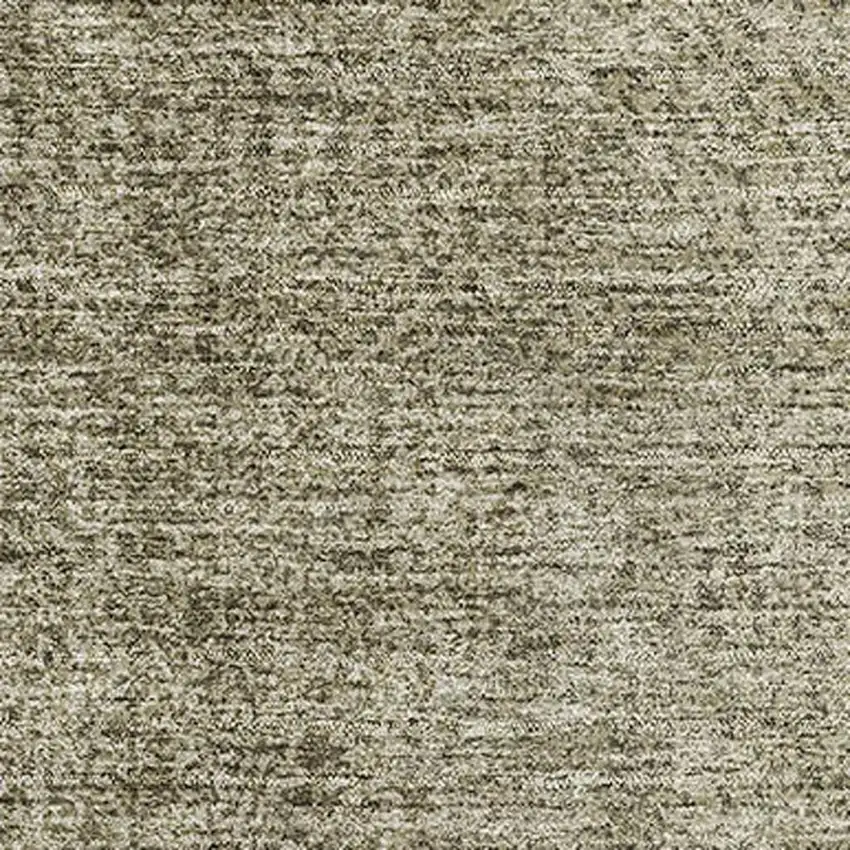 Brown And Beige Ombre Washable Area Rug With UV Protection Photo 2