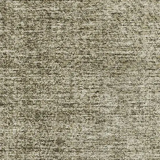 Brown And Beige Ombre Washable Area Rug With UV Protection Photo 2