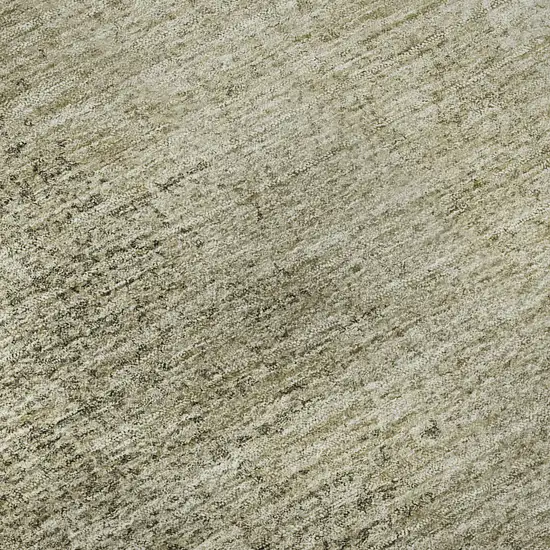 Brown And Beige Ombre Washable Area Rug With UV Protection Photo 1