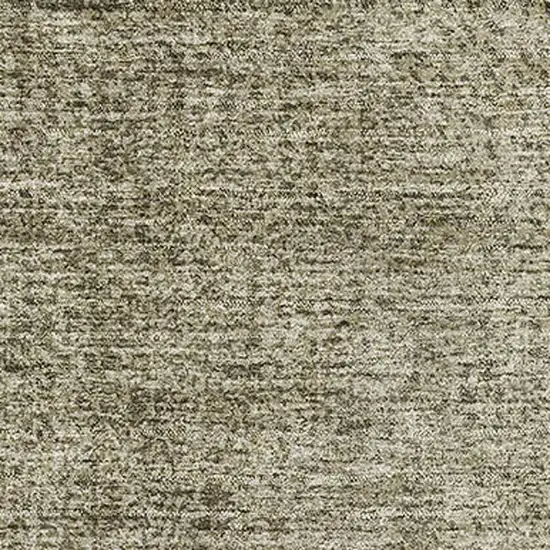 Brown And Beige Ombre Washable Area Rug With UV Protection Photo 4