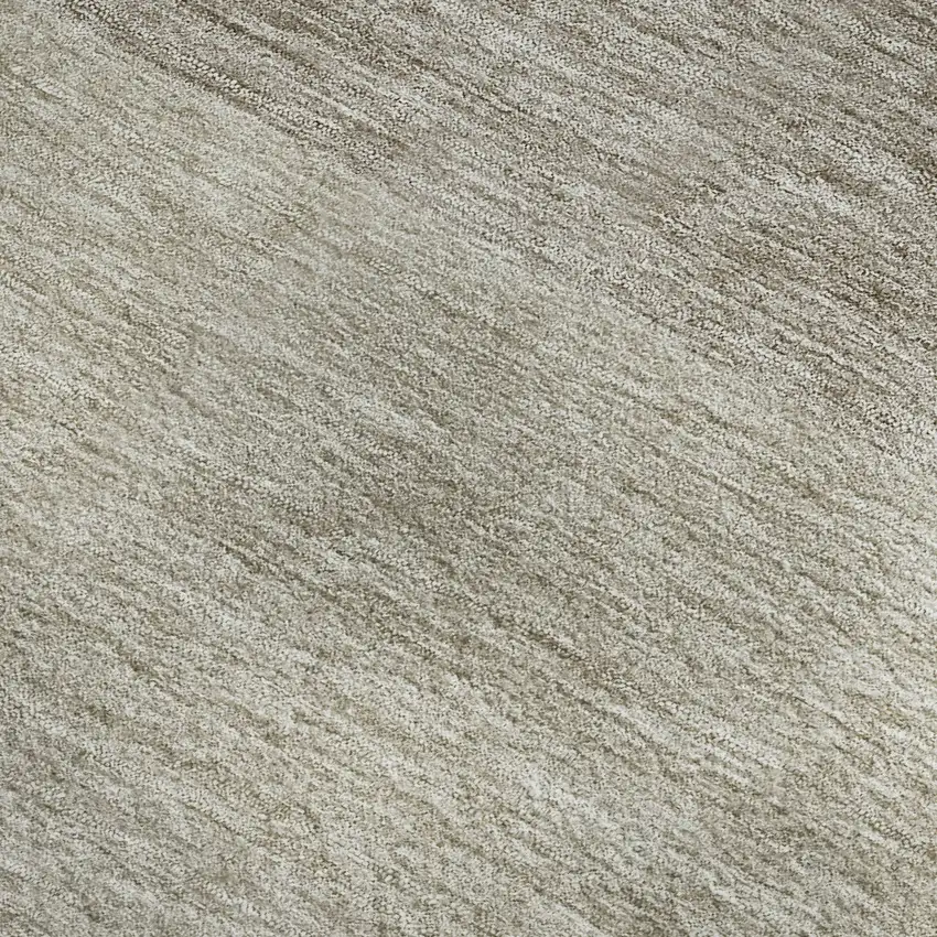 Brown And Beige Ombre Washable Area Rug With UV Protection Photo 2