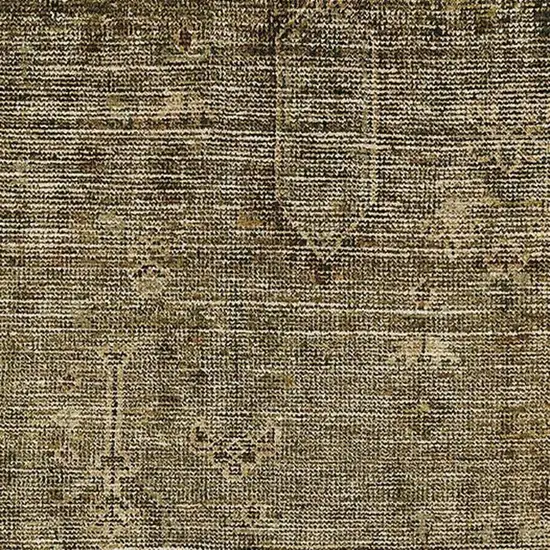 Brown And Beige Southwestern Washable Area Rug With UV Protection Photo 4