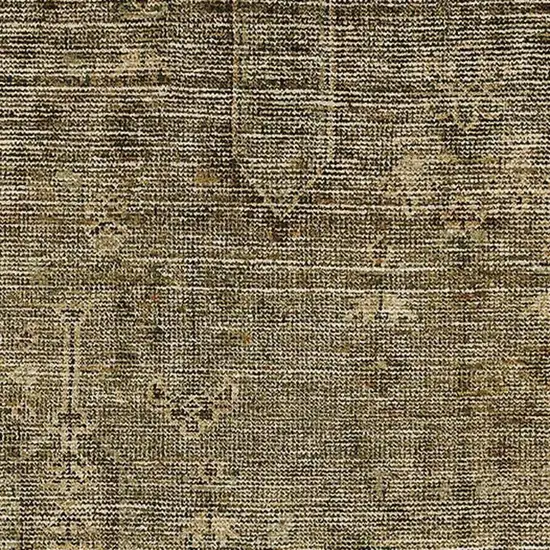 Brown And Beige Southwestern Washable Area Rug With UV Protection Photo 4