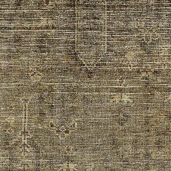 Brown And Beige Southwestern Washable Area Rug With UV Protection Photo 3