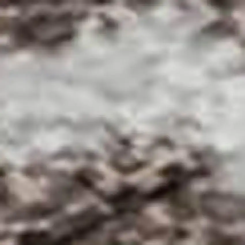 Brown And Beige Striped Washable Area Rug With UV Protection Photo 1