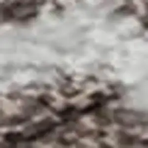 Photo of Brown And Beige Striped Washable Area Rug With UV Protection