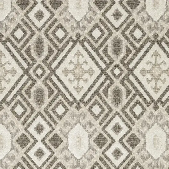 Brown And Beige Tribal Area Rug Photo 5
