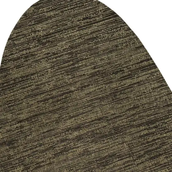 Brown And Black Medallion Indoor Outdoor Area Rug Photo 2