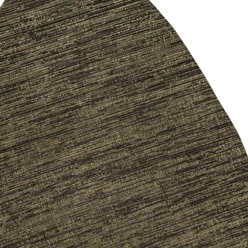 Brown And Black Medallion Indoor Outdoor Area Rug Photo 2