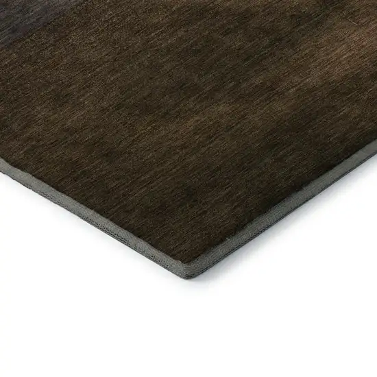 Brown And Blue Nautical Washable Area Rug With UV Protection Photo 7