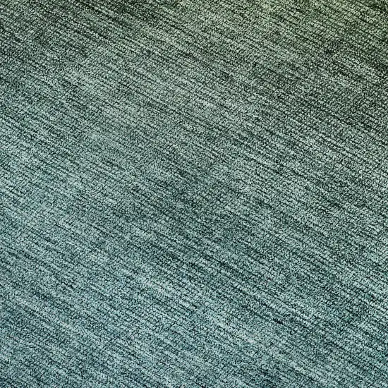 Brown And Blue Ombre Washable Area Rug With UV Protection Photo 4