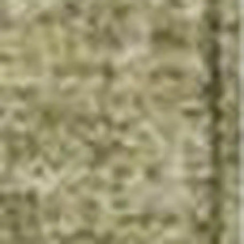 Brown And Fern Green Abstract Washable Indoor Outdoor Area Rug Photo 3