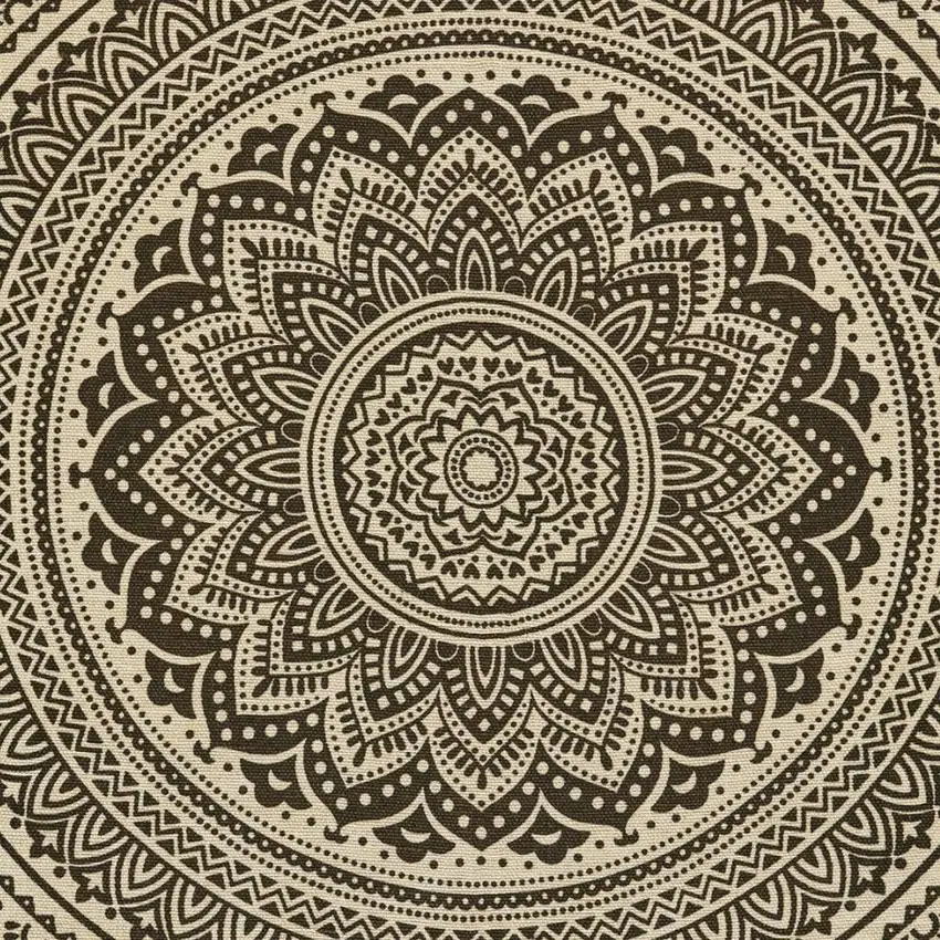 Brown And Gold Geometric Hand Woven Area Rug Photo 4