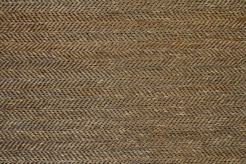Brown And Gray Hand Woven Area Rug Photo 9