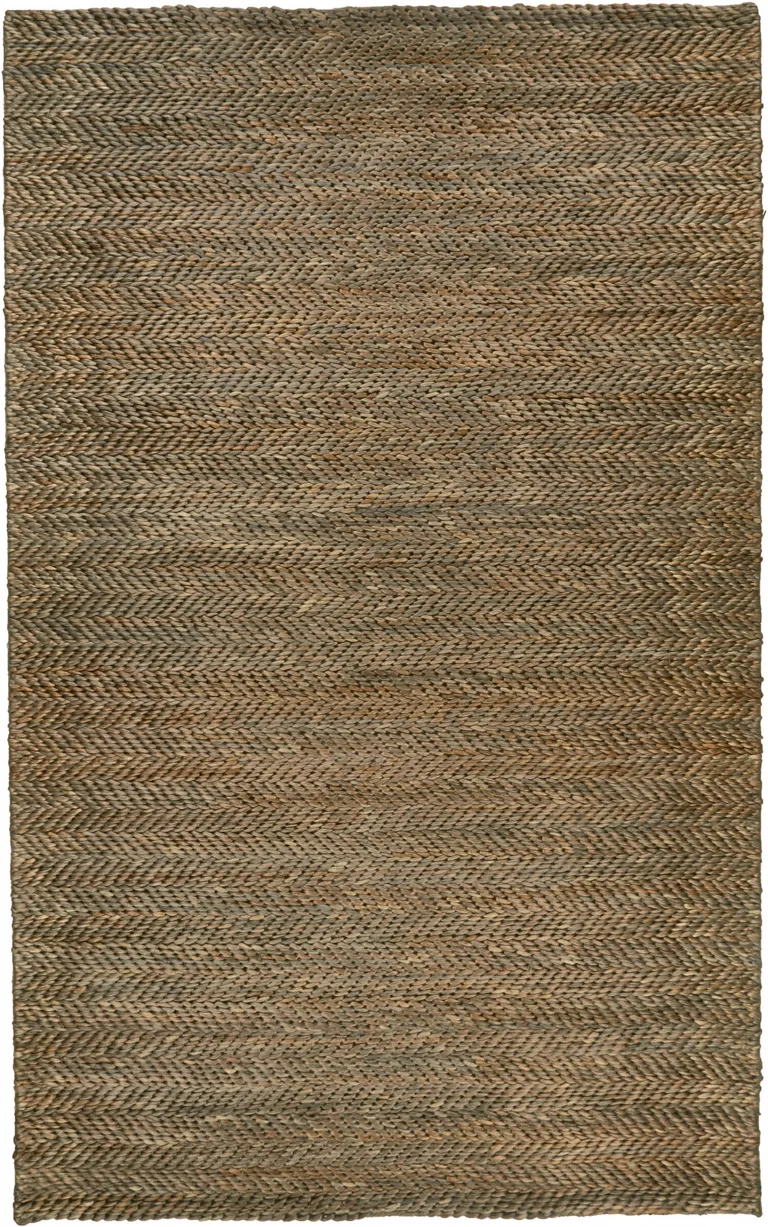 Brown And Gray Hand Woven Area Rug Photo 1