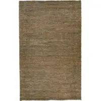 Photo of Brown And Gray Hand Woven Area Rug